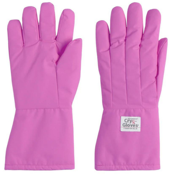 Waterproof Cryo Gloves Mid-Arm Length Pink