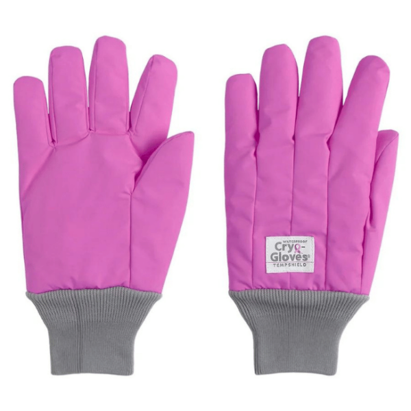 Waterproof Cryo Gloves Wrist Length Pink